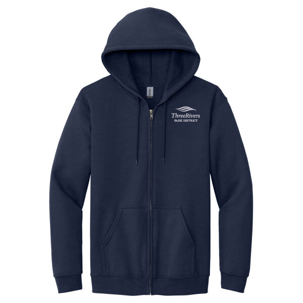 3R3500 - Full Zip Hooded Sweatshirt Thumbnail