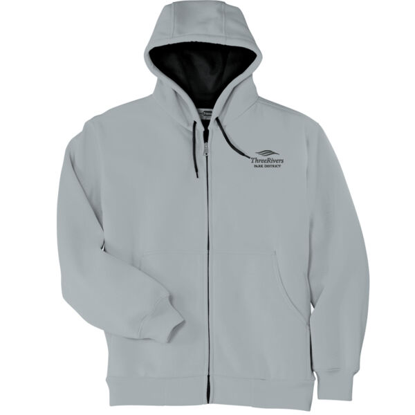 3R4003 - Heavyweight Full Zip Hooded Sweatshirt Thumbnail