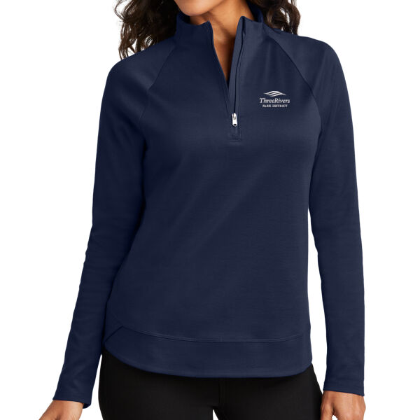 3R7006 Ladies C Free ® Cypress 1/4 Zip Thumbnail