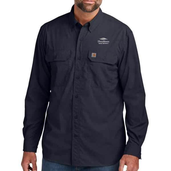 3RC201 Carhartt Force ® Solid Long Sleeve Shirt Thumbnail
