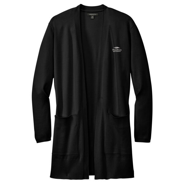 3R4020 Women's Open Front Cardigan Sweater Thumbnail